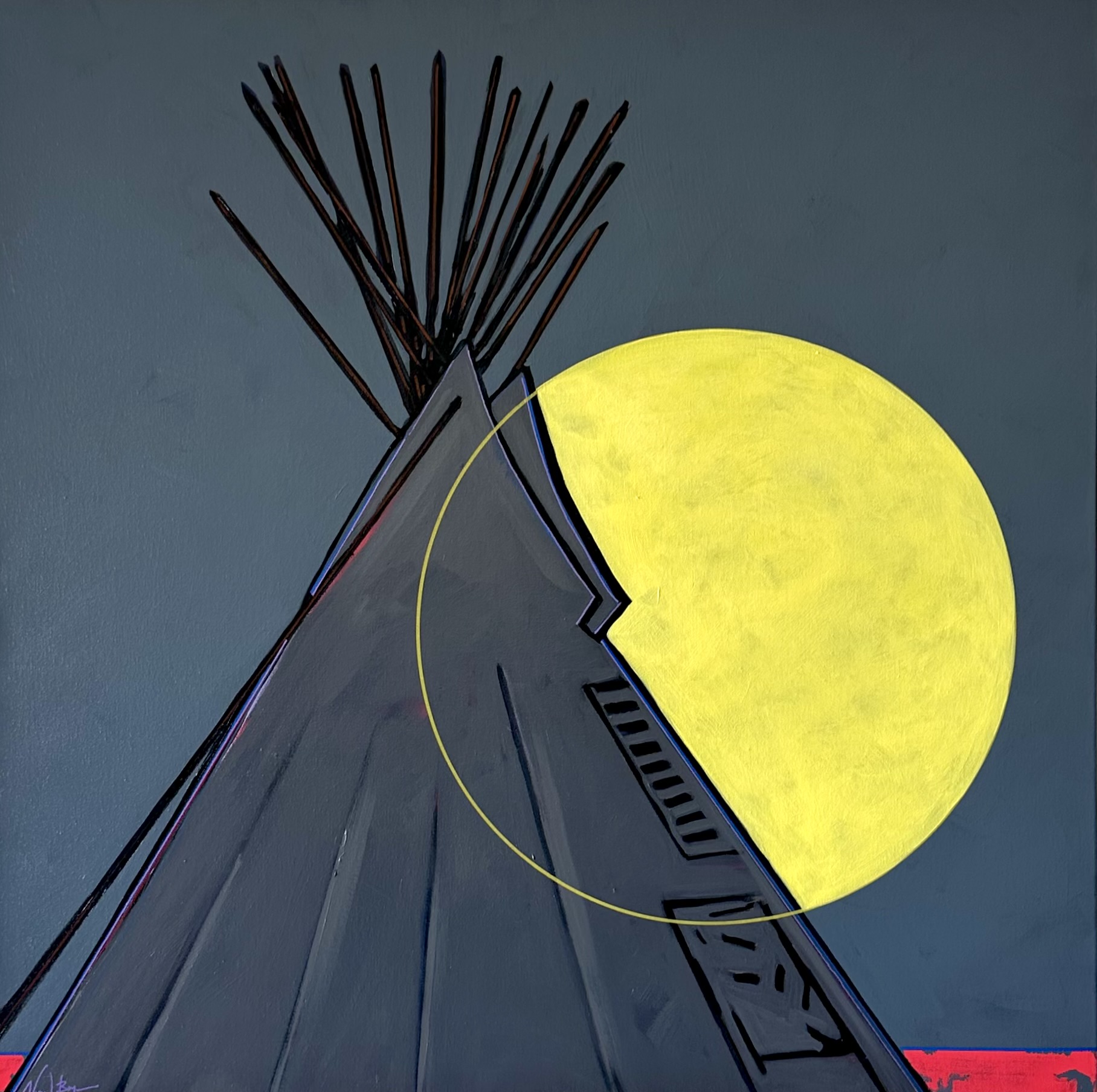 Moonrise Tipi | Legacy Gallery Inc.